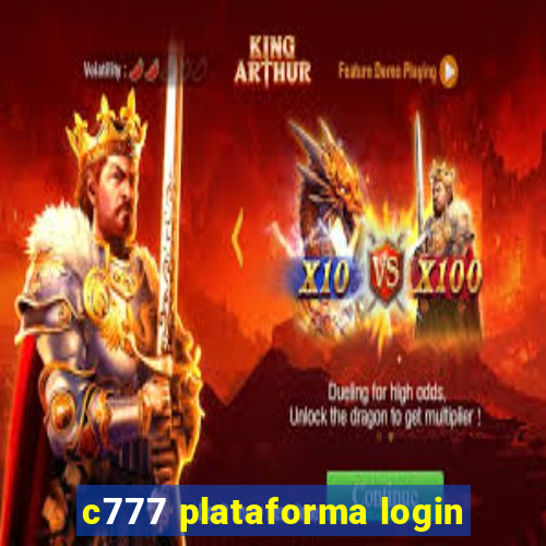 c777 plataforma login